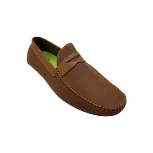 Vance Men's Isaiah Driving Loafers Cognac - Medium